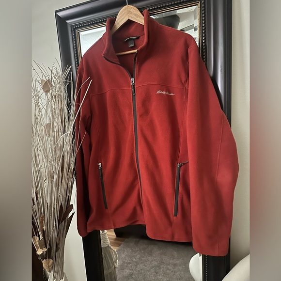 Eddie Bauer Red Performance Jacket Size XL - Picture 1 of 5